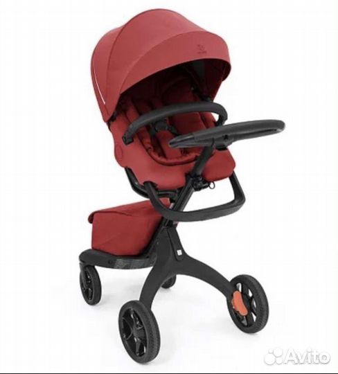 Коляска stokke xploryx 2/1 красная