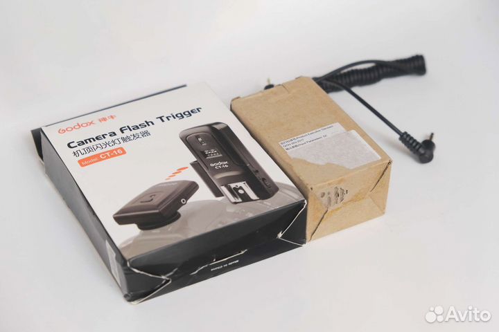 Радиосинхронизатор Godox CT-16 Новый+доп приёмник