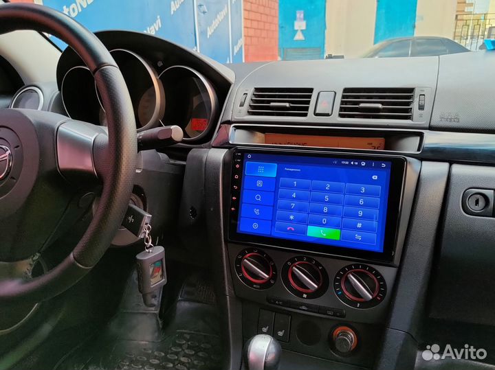 Android магнитола Mazda 3 BK 2003-2008, есть Teyes