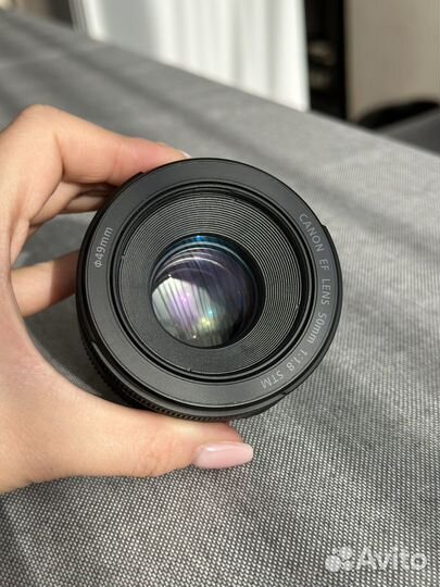 Объектив Canon 50mm 1.8 STM