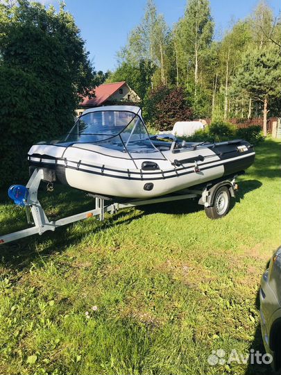 Лодка пвх Ривьера максима 3600 ск комби