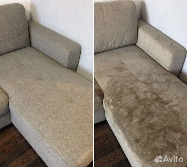 Химчистка мягкой мебели на дому