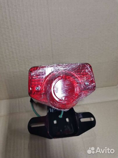 Задний фонарь для мопеда Альфа/Дельта в сборе