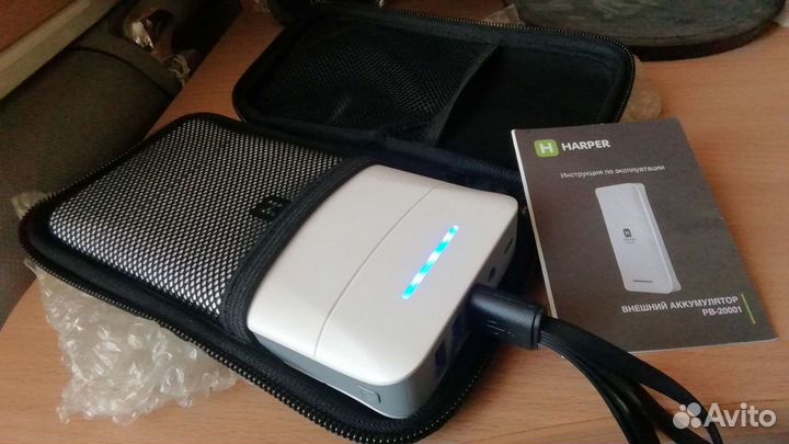 Внешний аккумулятор Harper рв20001 20800мАч