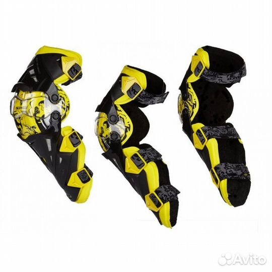 Наколенники Scoyco K12 Universal Yellow