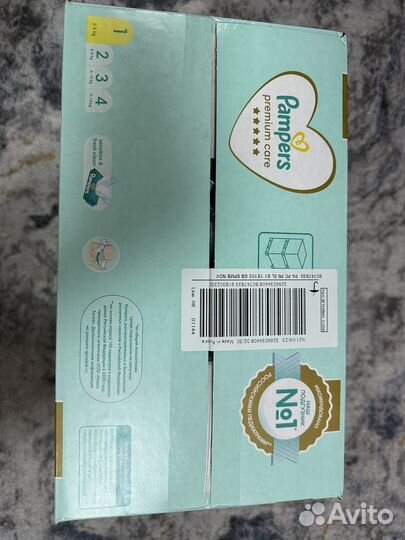 Памперсы детские Pampers premium care 2-5