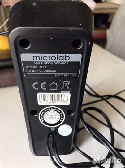 Колонки для компьютера microlab