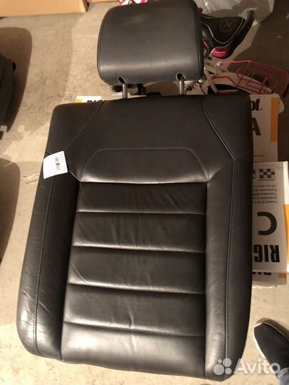 Кожаный салон Touareg gp