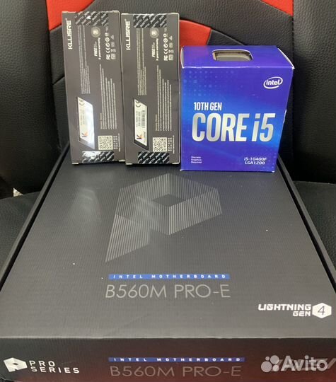 Intel core i5 10400f комплект