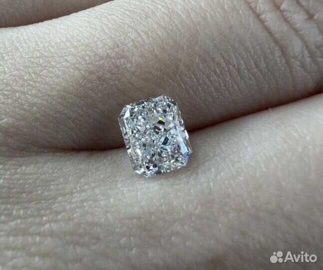 Природный бриллиант огранки радиант 1.00 кт