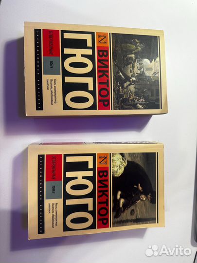 Отверженные Виктор Гюго 2 тома