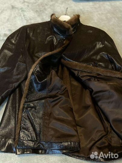 Куртка кожаная 56
