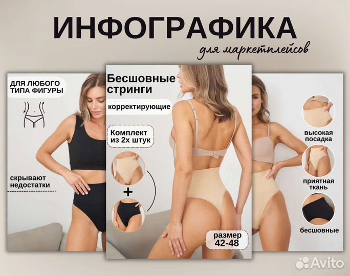 Инфографика для маркетплейсов