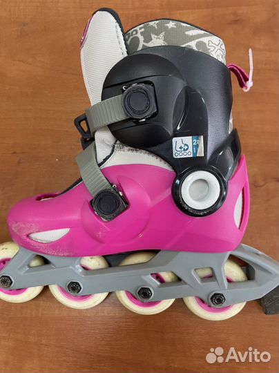 Роликовые коньки Oxelo + защита