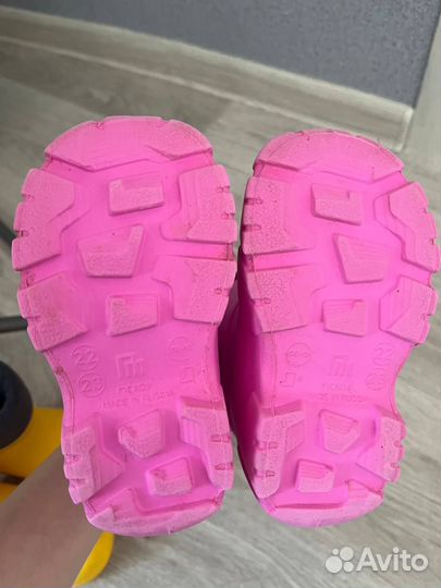 Резиновые сапоги nordman 22 23