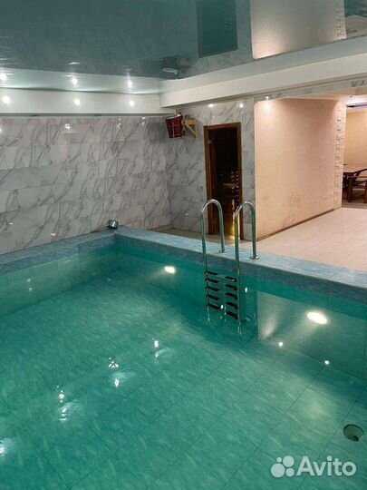 Сауна с теплым бассейном