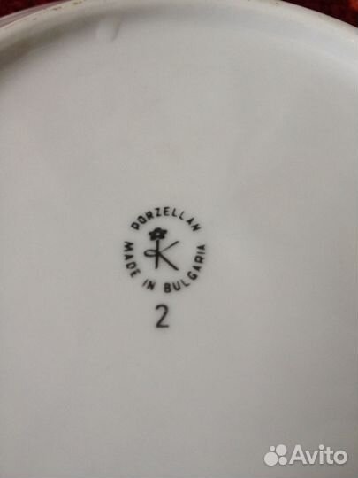 Сервизы столовые Дулево СССР, Болгария, Гдр