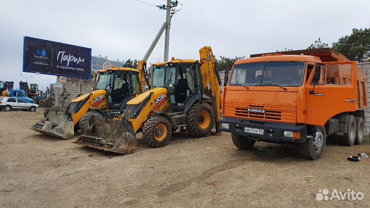 Перевозки камаз (самосвал 15т)