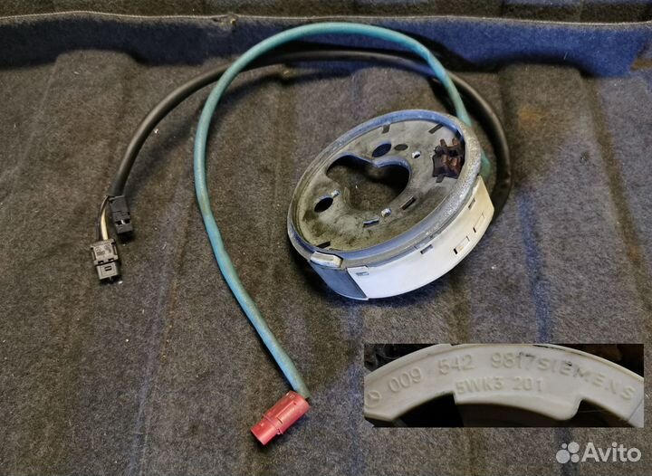 Датчик угла поворота, шлейф на Mercedes W124