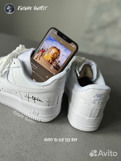 Кроссовки Nike air force 1 Travis Scott