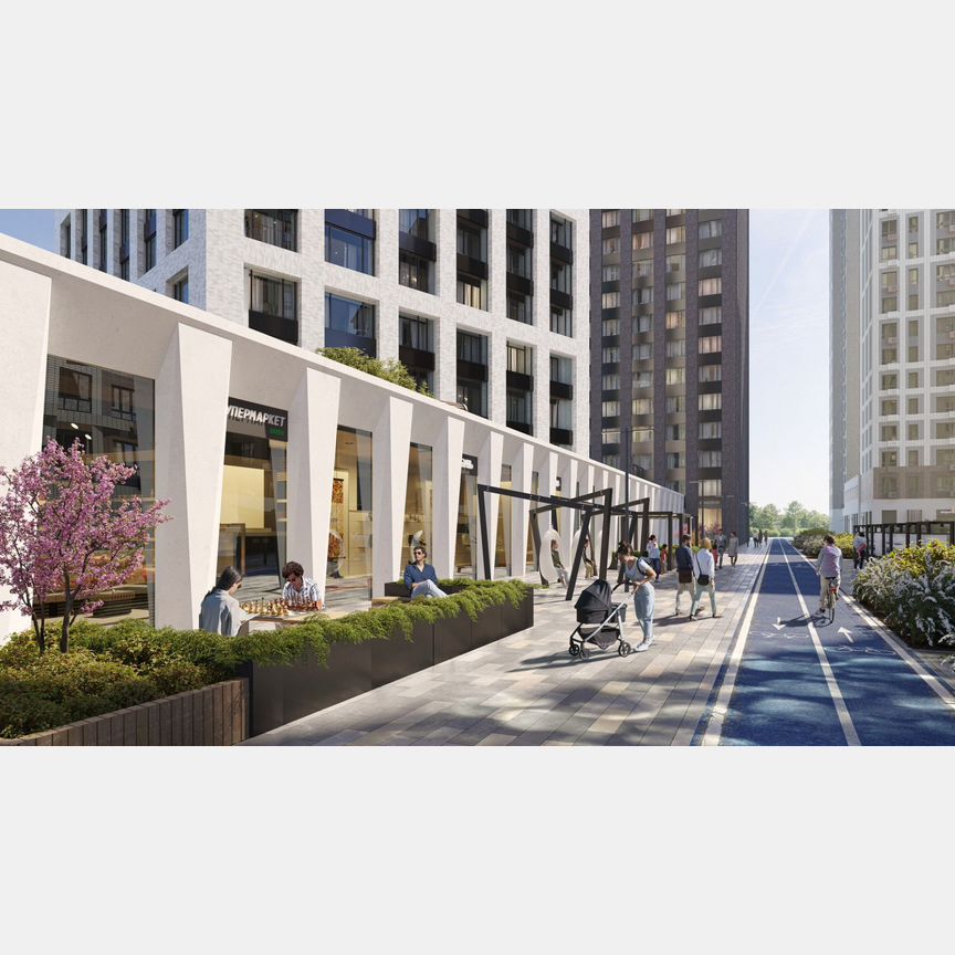 3-к. квартира, 67 м², 15/25 эт.