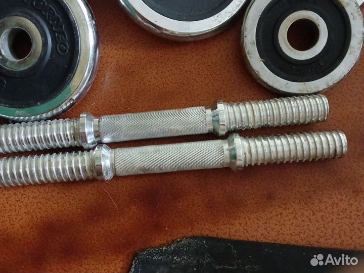 Гантели разборные 30 кг бу