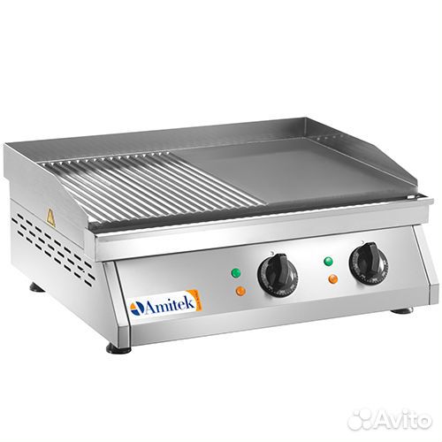 Поверхность жарочная Amitek FT2M комбинированная