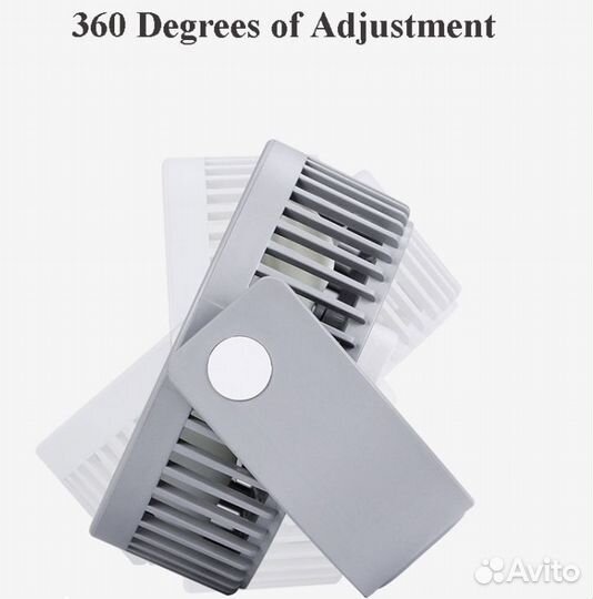 Настольный мини-вентилятор USB-разъемом