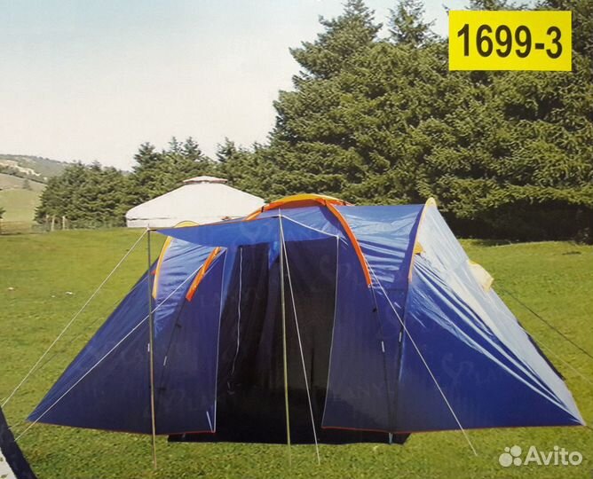 Палатка туристическая 6-и местная lanyu 1699-3