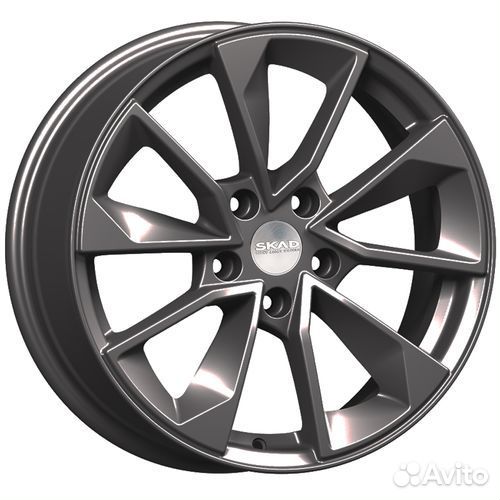 R17 5x114,3 7J ET40 D66,1 Скад Nissan Qashqai (KL-299) графит