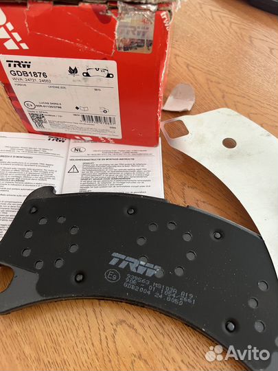 Тормозные колодки на porshe cayenne