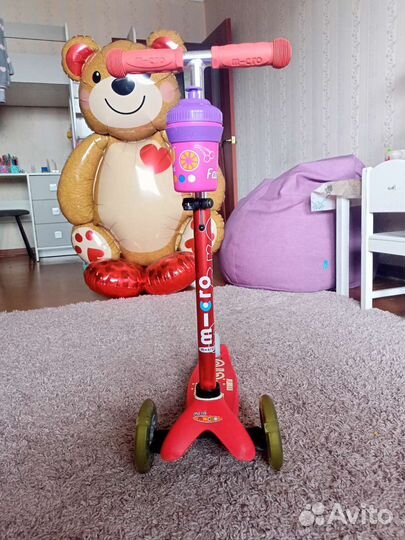 Самокат детский трехколесный бу