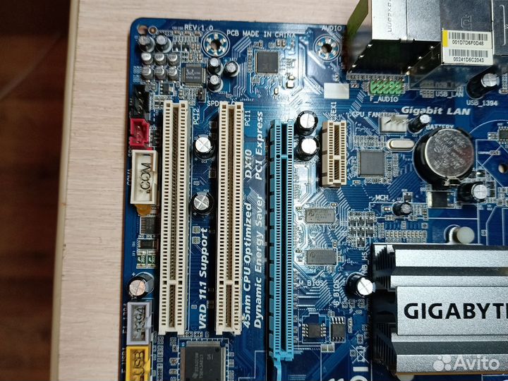 Материнская плата gigabyte GA-EG41MF-US2H