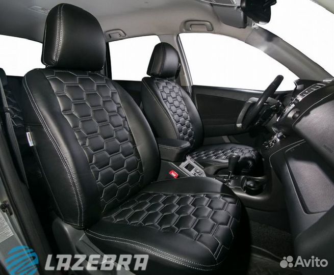 Авточехлы из экокожи для Tоyota RAV4 2012-2019