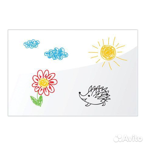 Доска магнитно-маркерная стеклянная 60х90