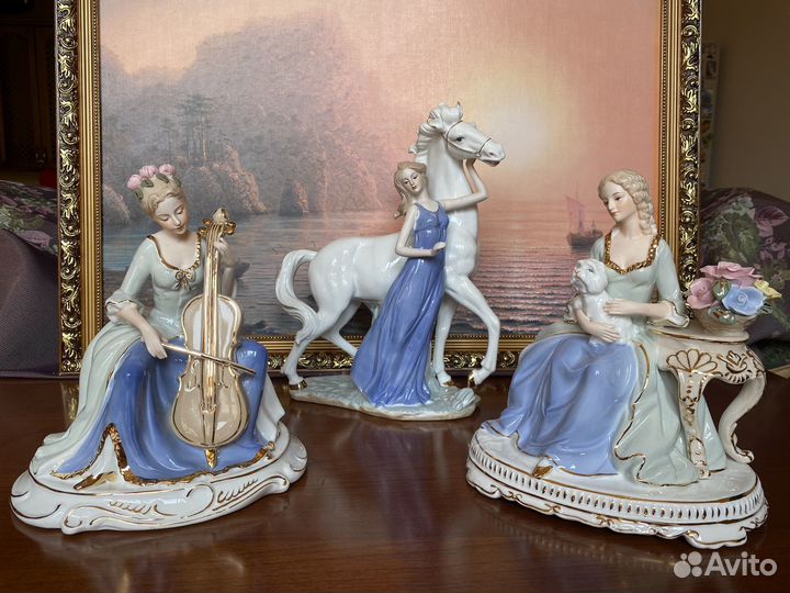 Фарфоровые статуэтки