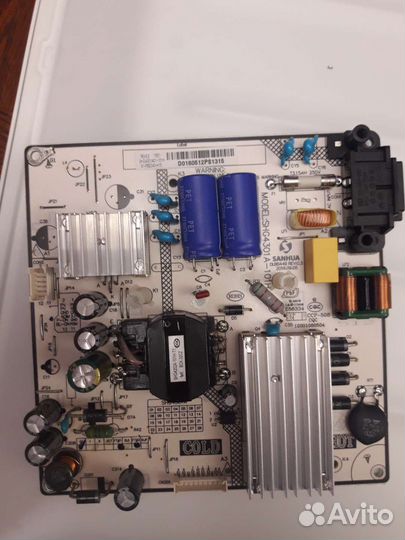 Плата блока питания на телевизор