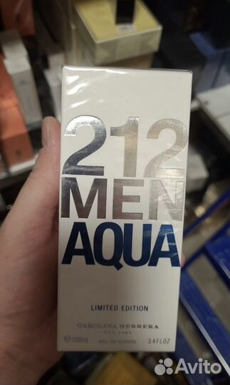 Мужская туалетная вода 212 Men Aqva