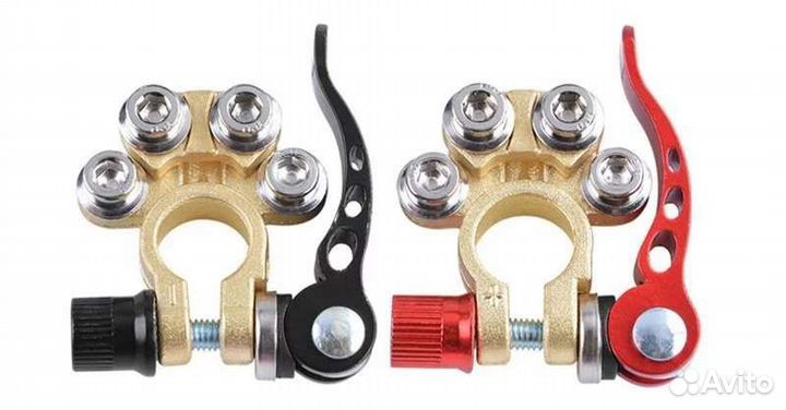 Быстросъёмные клеммы для аккумуляторов 2 штуки