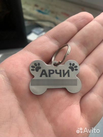 Адресник для собак и кошек