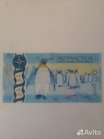 Антарктические территории 1 доллар 2015 год