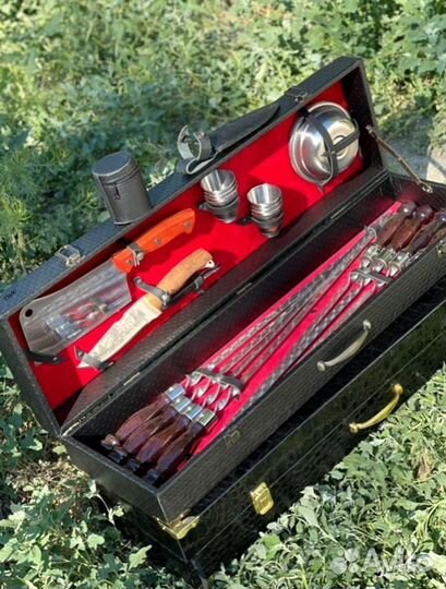 Шашлычный подарочный набор