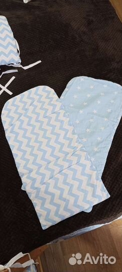 Комплект, кокон для новорожденных +