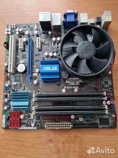 Связка E8400 +p5q-em +ddr2 4gb