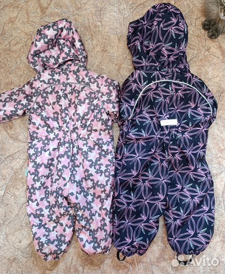 Комбинезон демисезонный на девочку 74 80 86