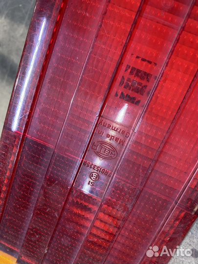 Задний бампер с фонарями hobby prestige