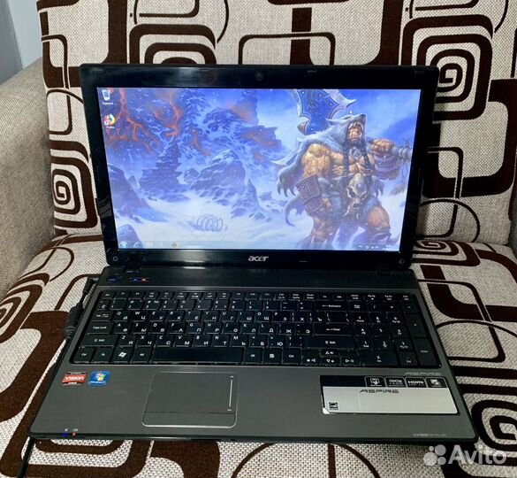 Ноутбук Acer 5551G 4 ядра 8 Гб и SSD