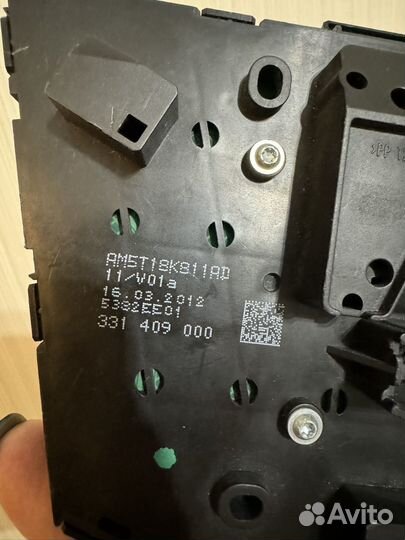 Блок управления магнитолой ford focus 3