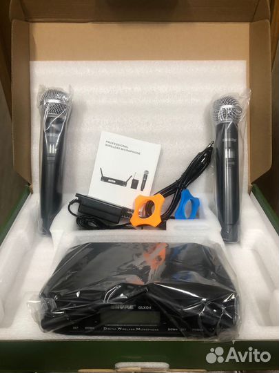 Новый микрафон shure glxd4