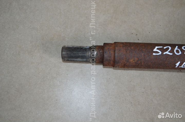 Привод правый 1.6 tdci АКПП Focus 2 c-max